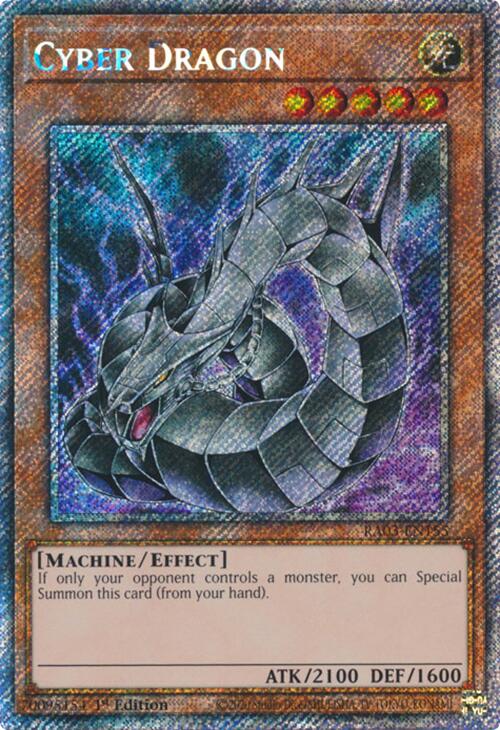 Cyber Dragon (Platinum Secret Rare) [RA03-EN155] Platinum Secret Rare | Gaming Infinity