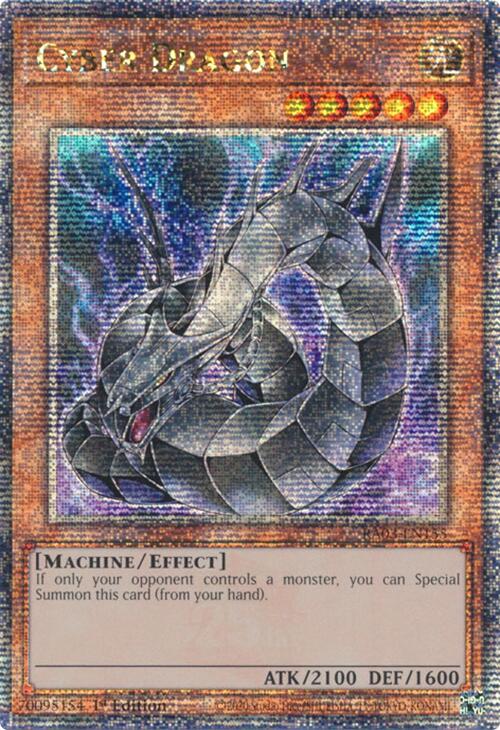 Cyber Dragon (Quarter Century Secret Rare) [RA03-EN155] Quarter Century Secret Rare | Gaming Infinity