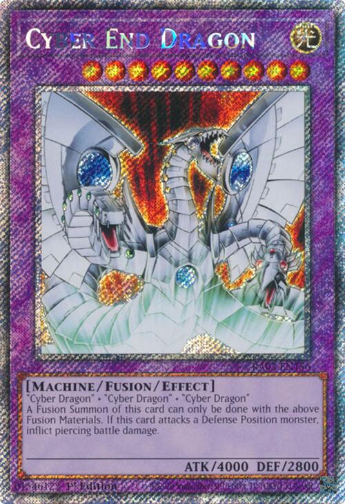 Cyber End Dragon (Platinum Secret Rare) [RA03-EN156] Platinum Secret Rare | Gaming Infinity