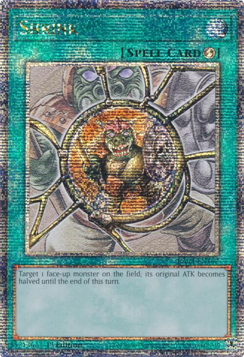 Shrink (Quarter Century Secret Rare) [RA03-EN162] Quarter Century Secret Rare | Gaming Infinity