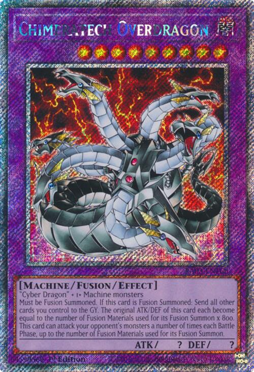 Chimeratech Overdragon (Platinum Secret Rare) [RA03-EN166] Platinum Secret Rare | Gaming Infinity