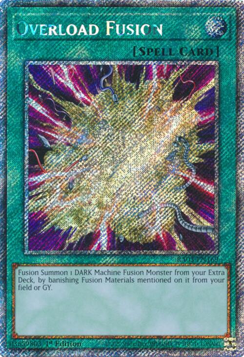 Overload Fusion (Platinum Secret Rare) [RA03-EN169] Platinum Secret Rare | Gaming Infinity