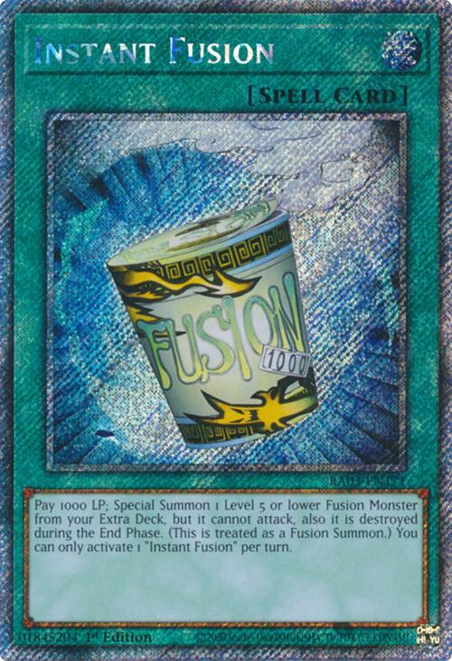 Instant Fusion (Platinum Secret Rare) [RA03-EN171] Platinum Secret Rare | Gaming Infinity