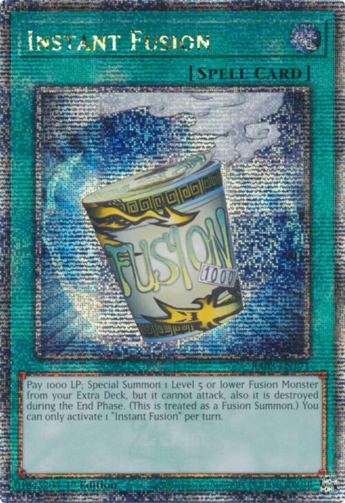 Instant Fusion (Quarter Century Secret Rare) [RA03-EN171] Quarter Century Secret Rare | Gaming Infinity