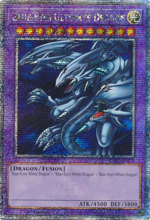 Blue-Eyes Ultimate Dragon (Quarter Century Secret Rare) [RA03-EN178] Quarter Century Secret Rare | Gaming Infinity