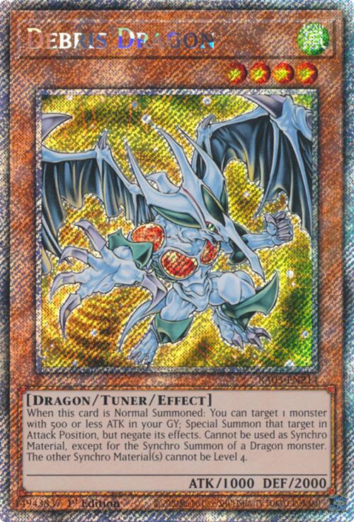 Debris Dragon (Platinum Secret Rare) [RA03-EN214] Platinum Secret Rare | Gaming Infinity