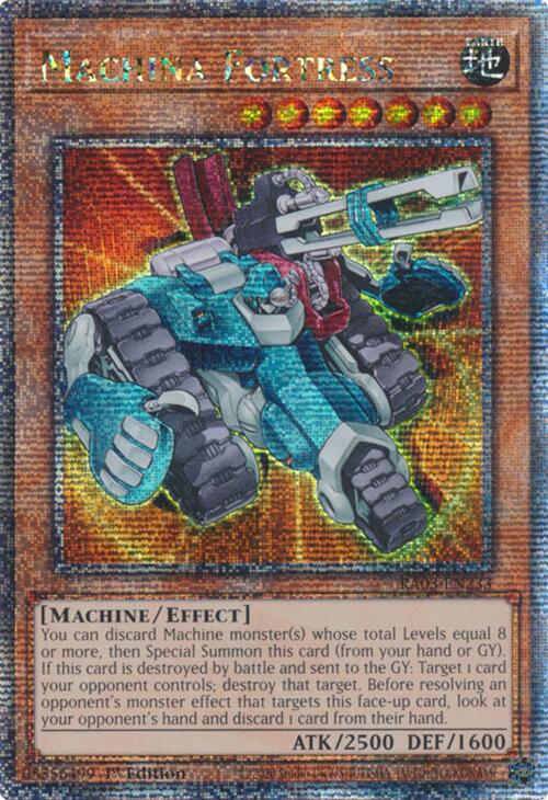 Machina Fortress (Quarter Century Secret Rare) [RA03-EN233] Quarter Century Secret Rare | Gaming Infinity