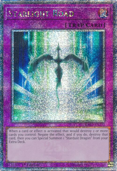 Starlight Road (Quarter Century Secret Rare) [RA03-EN235] Quarter Century Secret Rare | Gaming Infinity