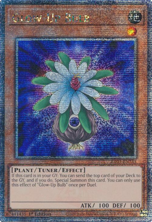 Glow-Up Bulb (Quarter Century Secret Rare) [RA03-EN245] Quarter Century Secret Rare | Gaming Infinity