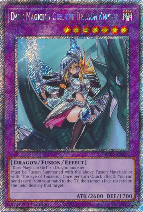 Dark Magician Girl the Dragon Knight (Platinum Secret Rare) [RA03-EN258] Platinum Secret Rare | Gaming Infinity