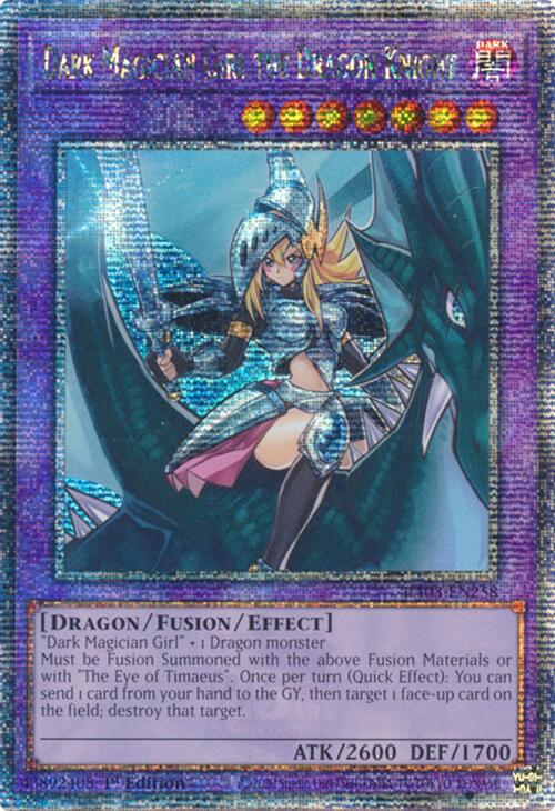 Dark Magician Girl the Dragon Knight (Quarter Century Secret Rare) [RA03-EN258] Quarter Century Secret Rare | Gaming Infinity