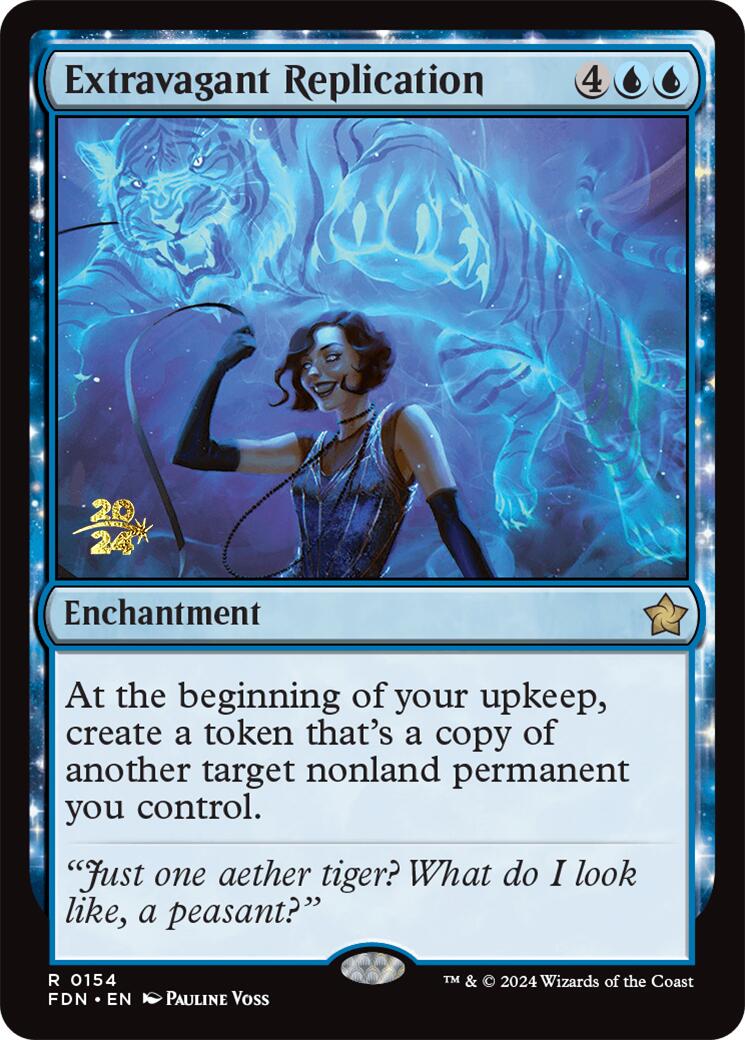 Extravagant Replication [Foundations Prerelease Promos] | Gaming Infinity