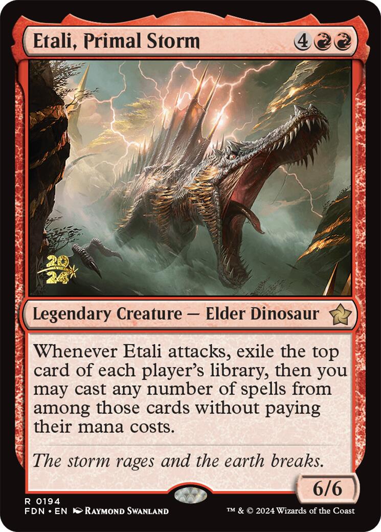 Etali, Primal Storm [Foundations Prerelease Promos] | Gaming Infinity