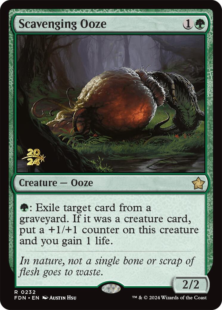 Scavenging Ooze [Foundations Prerelease Promos] | Gaming Infinity