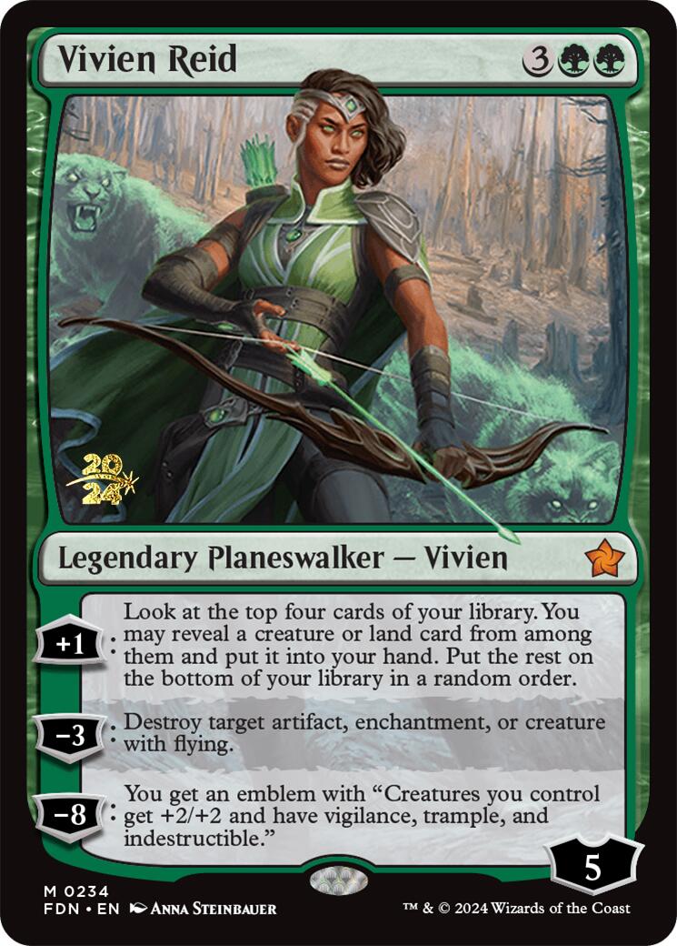 Vivien Reid [Foundations Prerelease Promos] | Gaming Infinity