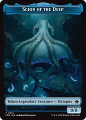 Scion of the Deep // Koma's Coil Doubled-Sided Token [Foundations Tokens] | Gaming Infinity