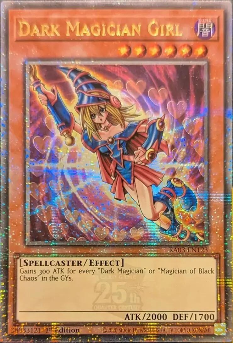 Dark Magician Girl (Quarter Century Secret Rare) (C) [RA03-EN123] Quarter Century Secret Rare | Gaming Infinity