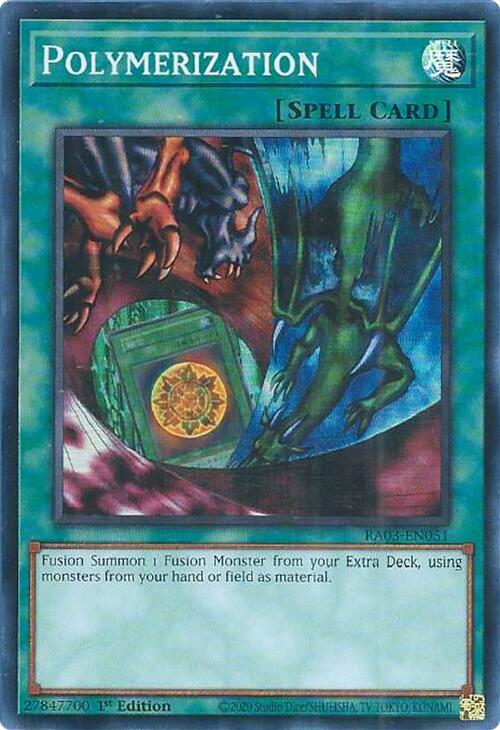 Polymerization (Alternate Art) [RA03-EN051] Super Rare | Gaming Infinity