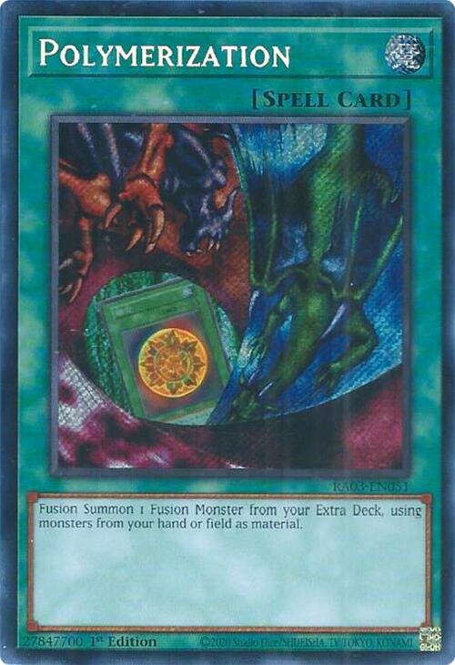 Polymerization (Alternate Art) (Secret Rare) [RA03-EN051] Secret Rare | Gaming Infinity