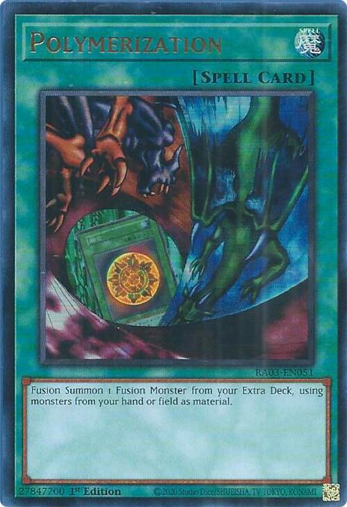 Polymerization (Alternate Art) (UR) [RA03-EN051] Ultra Rare | Gaming Infinity