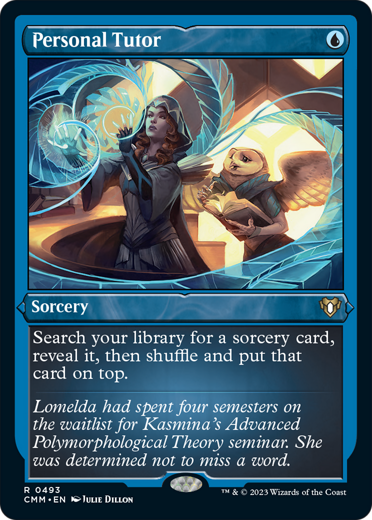 Personal Tutor (Foil Etched) [Commander Masters] | Gaming Infinity