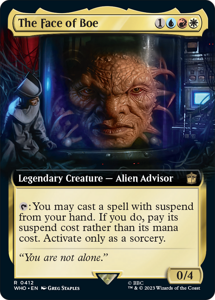 The Face of Boe (Extended Art) [Doctor Who] | Gaming Infinity