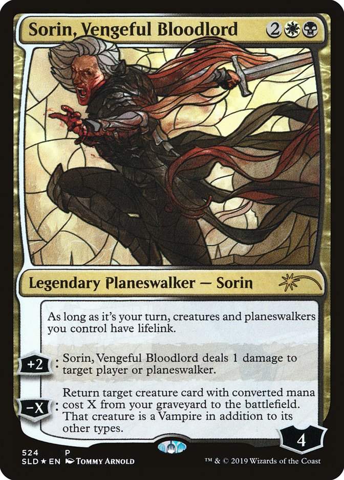 Sorin, Vengeful Bloodlord (Stained Glass) [Secret Lair Drop Promos] | Gaming Infinity