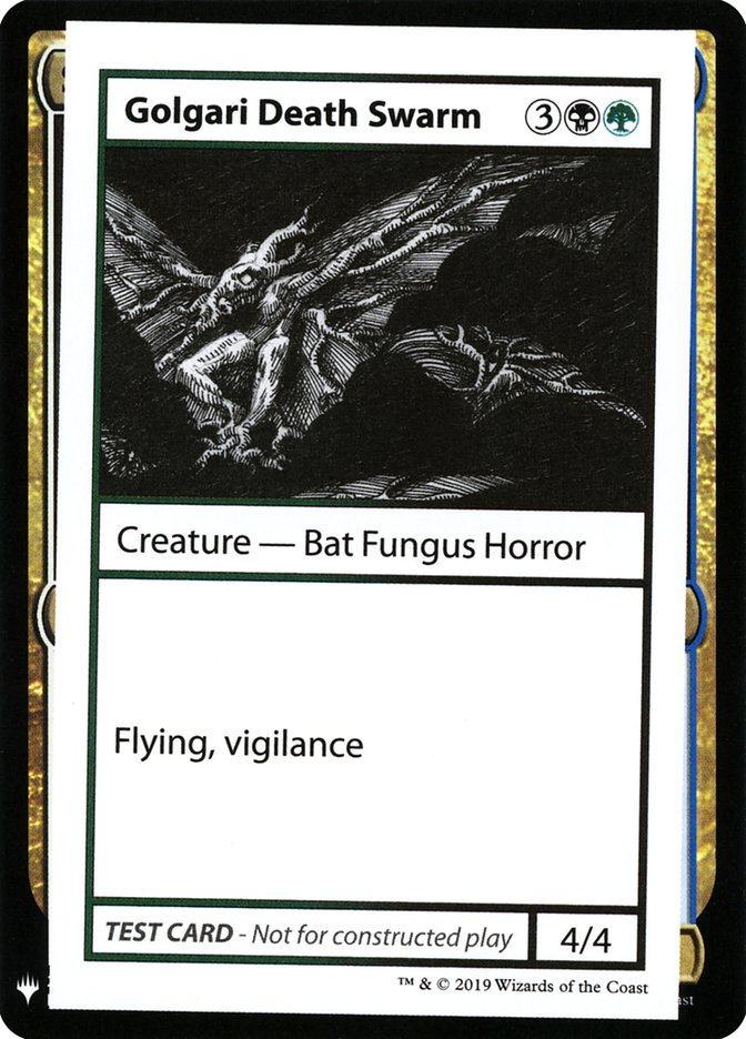 Golgari Death Swarm [Mystery Booster Playtest Cards] | Gaming Infinity