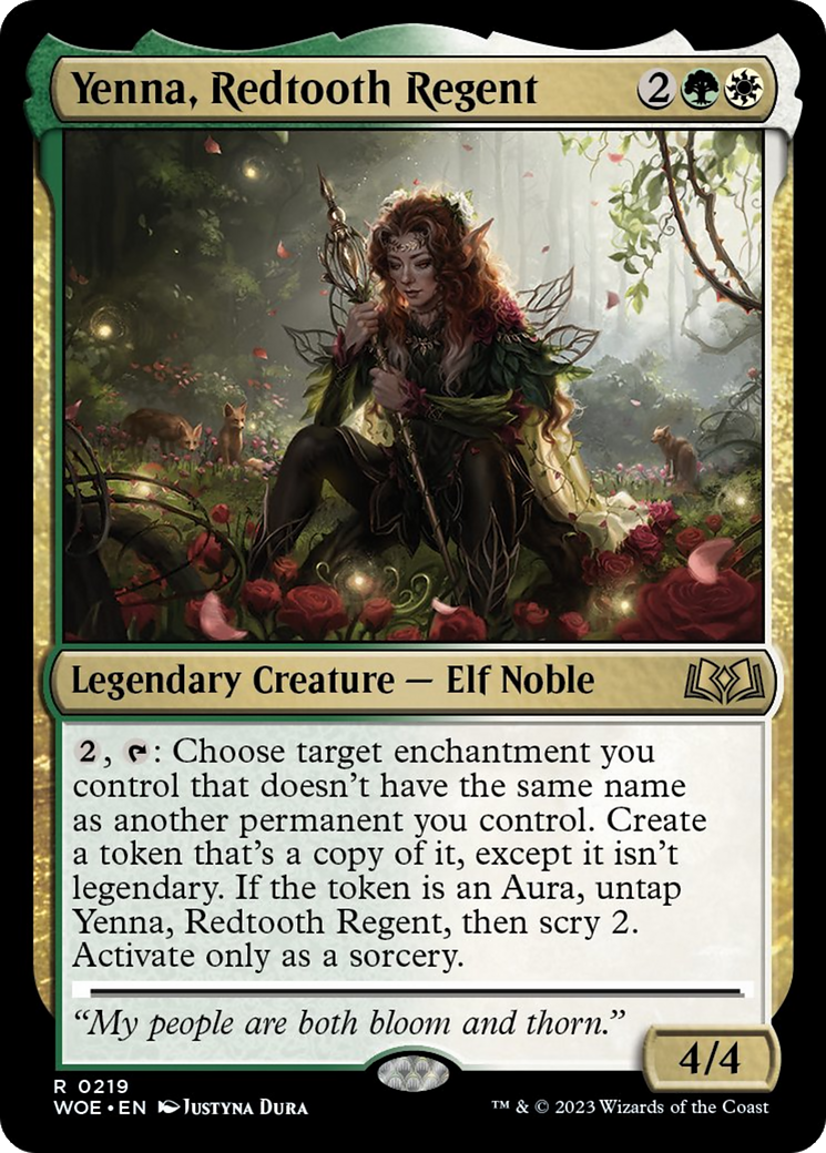 Yenna, Redtooth Regent [Wilds of Eldraine] | Gaming Infinity