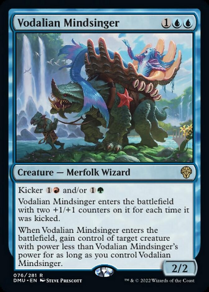 Vodalian Mindsinger (Promo Pack) [Dominaria United Promos] | Gaming Infinity