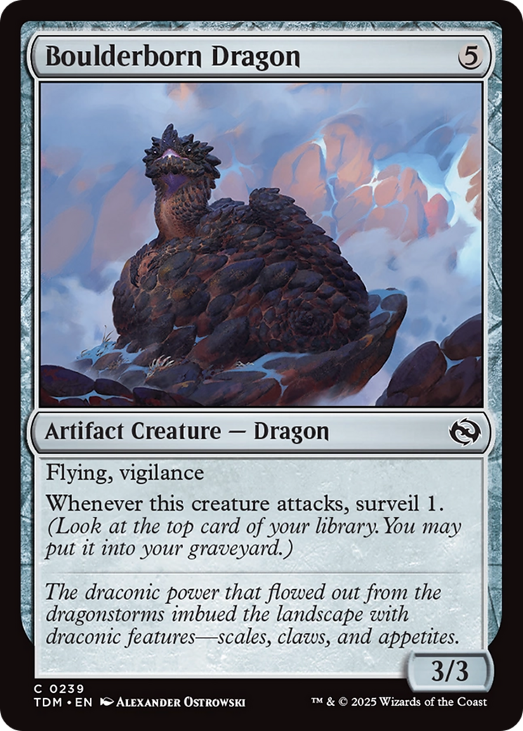Boulderborn Dragon [Tarkir: Dragonstorm] | Gaming Infinity