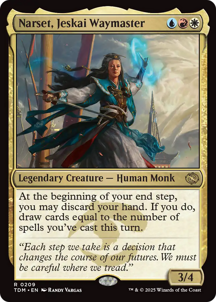 Narset, Jeskai Waymaster [Tarkir: Dragonstorm] | Gaming Infinity