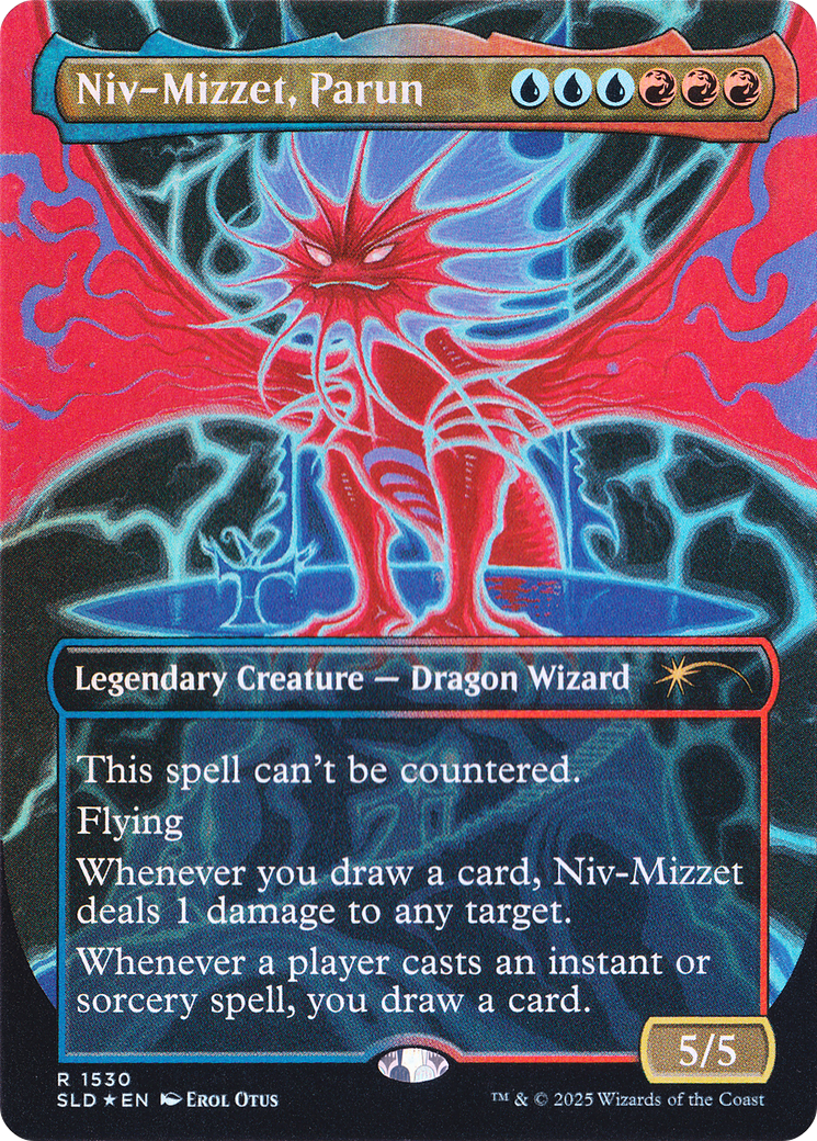 Niv-Mizzet, Parun (Rainbow Foil) [Secret Lair Drop Series] | Gaming Infinity