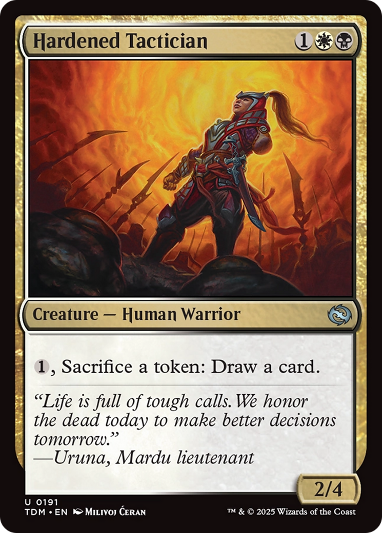 Hardened Tactician [Tarkir: Dragonstorm] | Gaming Infinity