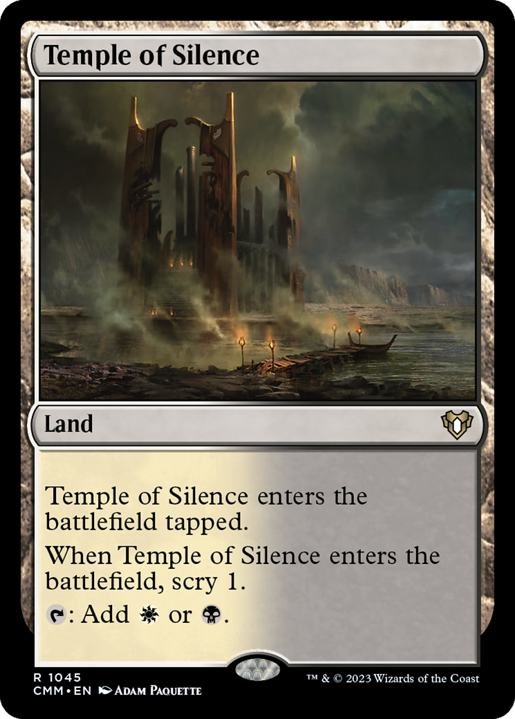 Temple of Silence [Commander Masters] | Gaming Infinity