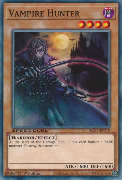 Vampire Hunter [SGX3-ENI19] Common | Gaming Infinity