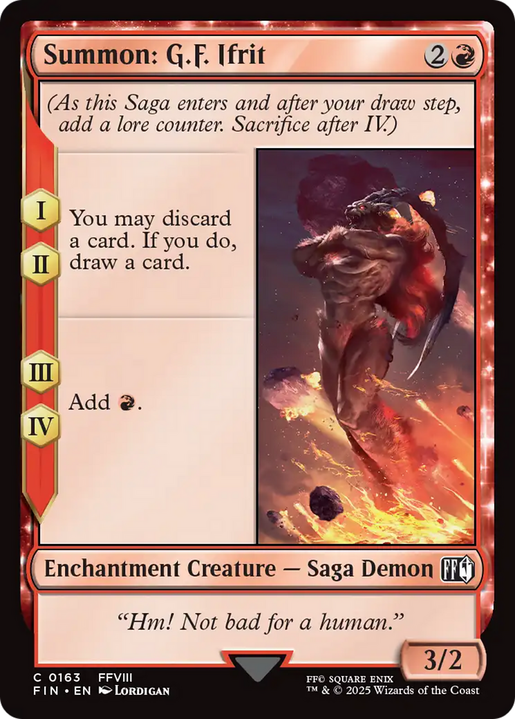 Summon: G.F. Ifrit [FINAL FANTASY] | Gaming Infinity
