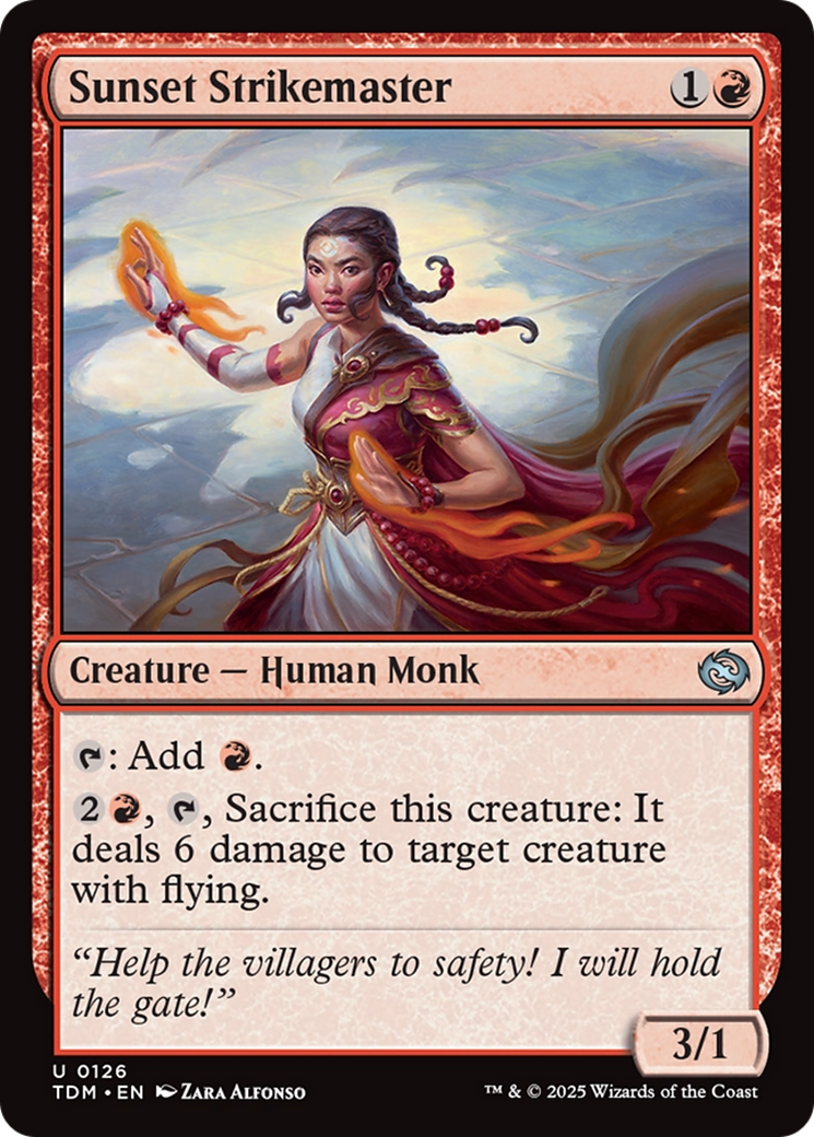 Sunset Strikemaster [Tarkir: Dragonstorm] | Gaming Infinity