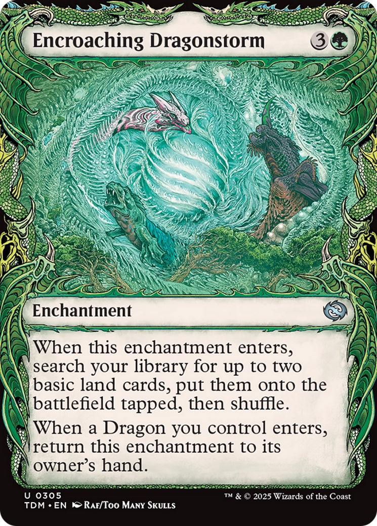 Encroaching Dragonstorm (Showcase) [Tarkir: Dragonstorm] | Gaming Infinity