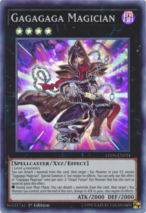 Gagagaga Magician [LED6-EN034] Super Rare | Gaming Infinity