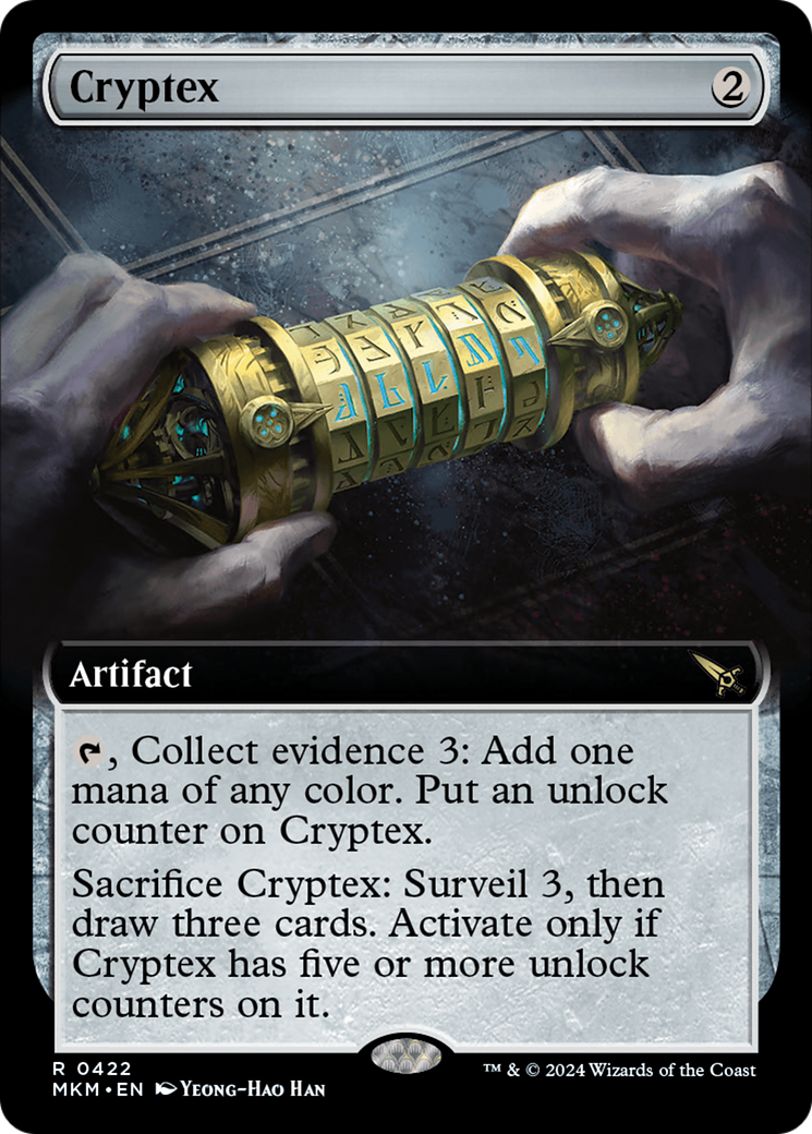 Cryptex (Extended Art) [Murders at Karlov Manor] | Gaming Infinity