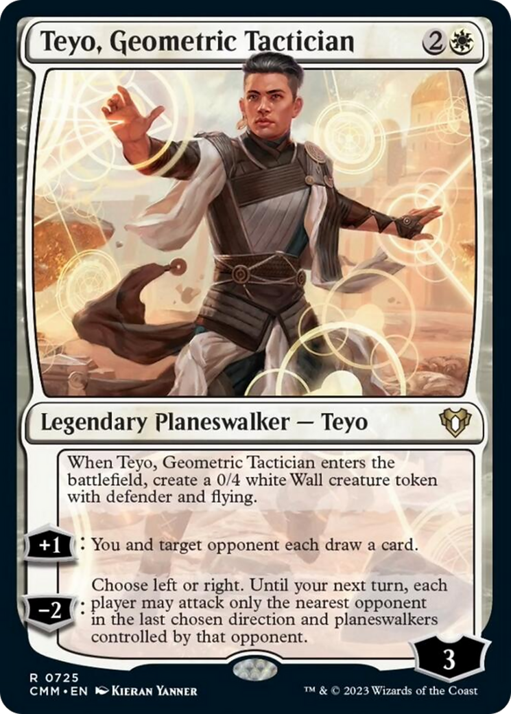 Teyo, Geometric Tactician [Commander Masters] | Gaming Infinity