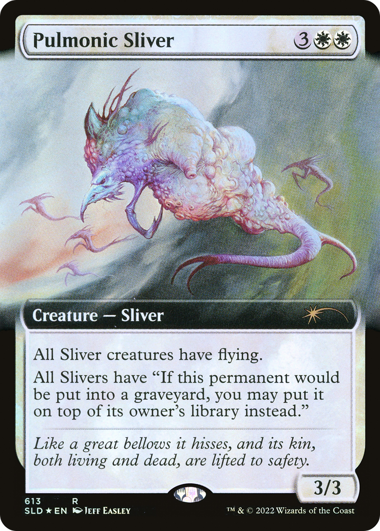 Pulmonic Sliver (Extended Art) [Secret Lair Drop Promos] | Gaming Infinity