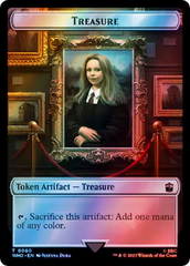 Fish // Treasure (0060) Double-Sided Token (Surge Foil) [Doctor Who Tokens] | Gaming Infinity