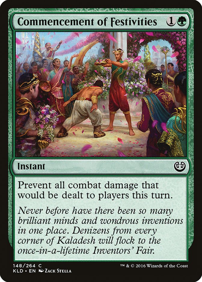 Commencement of Festivities [Kaladesh] | Gaming Infinity