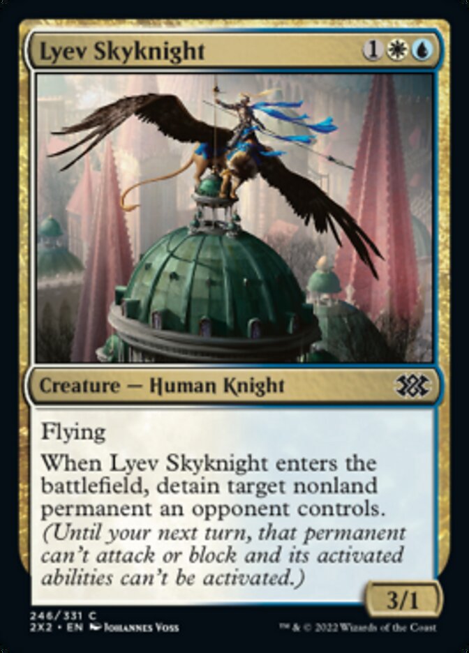 Lyev Skyknight [Double Masters 2022] | Gaming Infinity