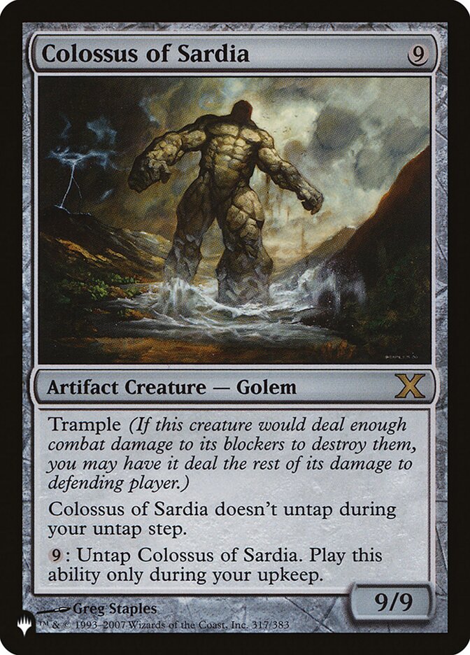 Colossus of Sardia [The List] | Gaming Infinity