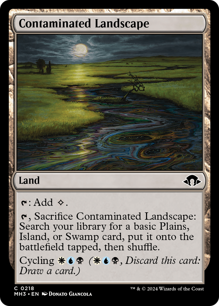 Contaminated Landscape [Modern Horizons 3] | Gaming Infinity