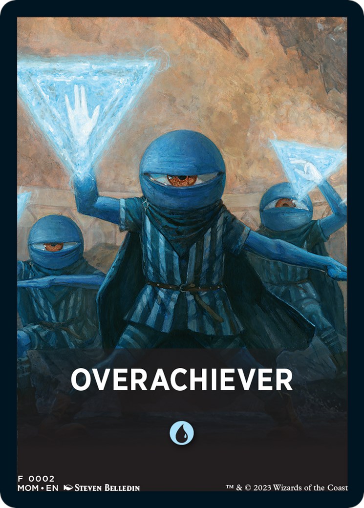 Overachiever Theme Card [March of the Machine Tokens] | Gaming Infinity