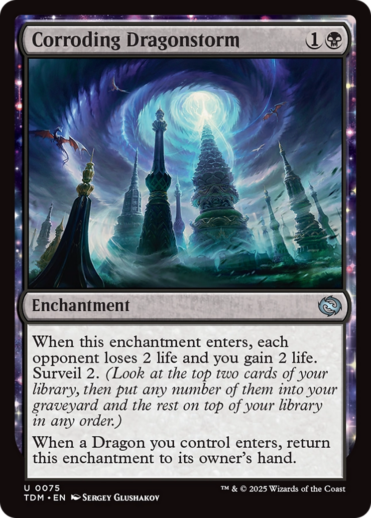Corroding Dragonstorm [Tarkir: Dragonstorm] | Gaming Infinity